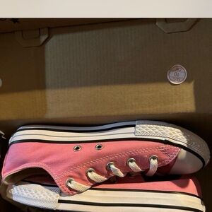 Pink Low-Top Sneakers